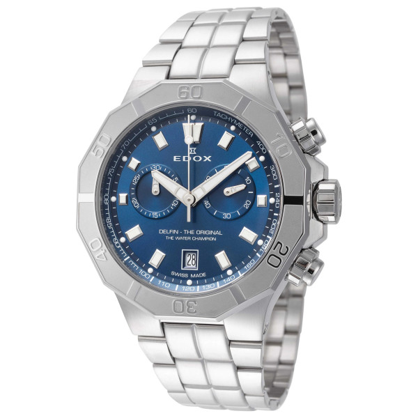 ЧАСОВНИК EDOX DELFIN THE ORIGINAL CHRONOGRAPH 43 MM 10113 3M BUIN