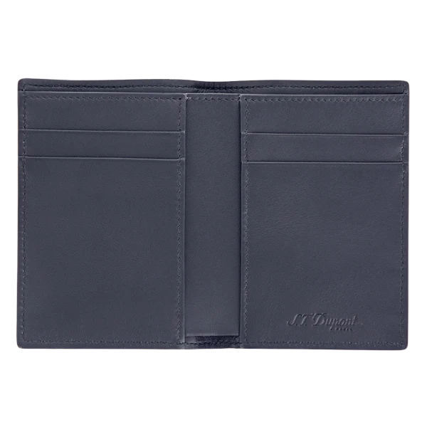 Портфейл S.T.Dupont FIREHEAD BLUE VERTICAL WALLET WITH 4 CARD SLOTS 161612