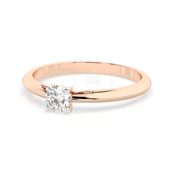 CARA Златен пръстен с диамант 0.30 ct GIA сертификат K101-10190R