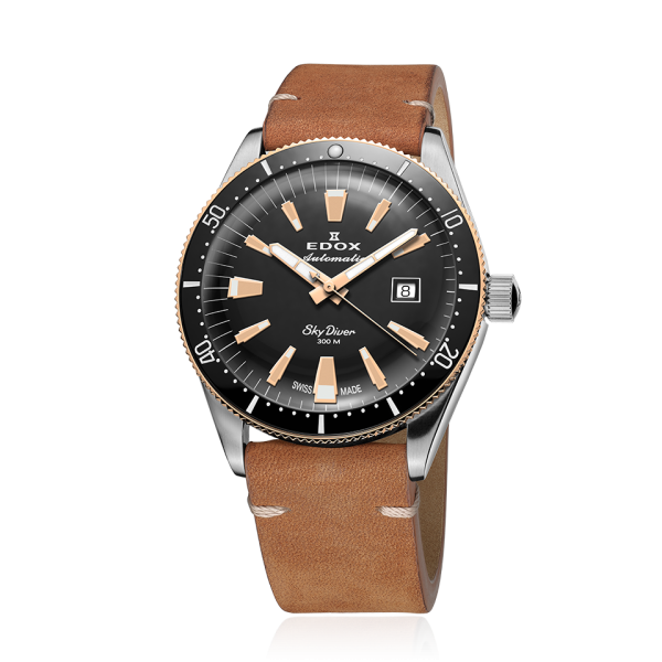 ЧАСОВНИК EDOX SKYDIVER DATE AUTOMATIC LIMITED EDITION 42 ММ 80126-357RNM-NIRB