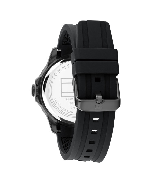tommy hilfiger 1792226 черен циферблат и силиконова каишка classicwatches.bg