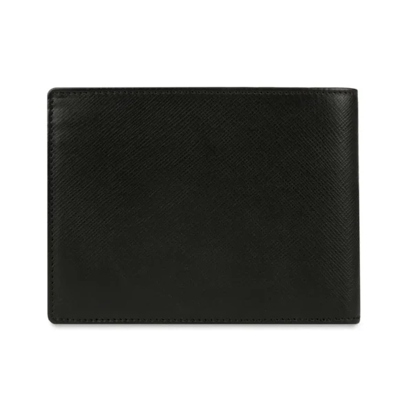Мъжки портфейл Bugatti - Roccia Flap, RFID защита, черен