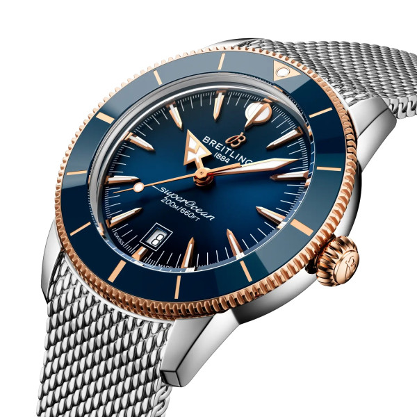 Часовник Breitling Superocean Heritage B31 44 мм с корпус от стомана и червено злато – classicwatches.bg