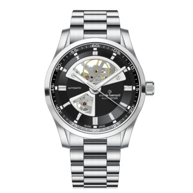 CLAUDE BERNARD AQUARIDER OPEN HEART 42MM 85030 3M NIN