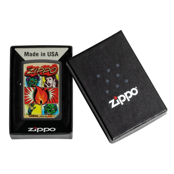 Запалка Zippo - Comic Zombies Design