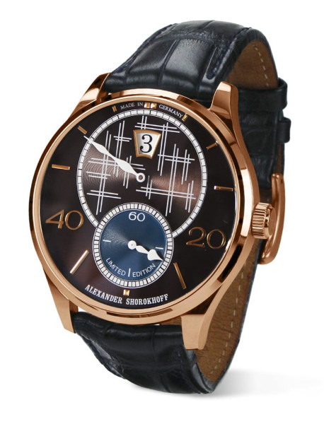 ALEXANDER SHOROKHOFF CROSSING 2 AUTOMATIC 43.5MM MEN'S WATCH LIMITED EDITION 25PCS AS.JH55-5