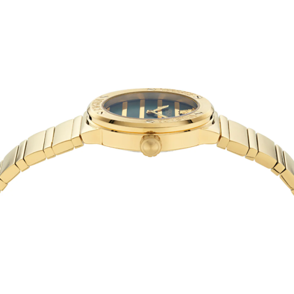 Versace Greca Logo Pearl VE0S00425 дамски модел със златно IP покритие – classicwatches.bg