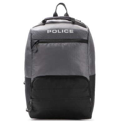 Раница Police - Kevin Name Grey/Black, за латоп до 15.4"