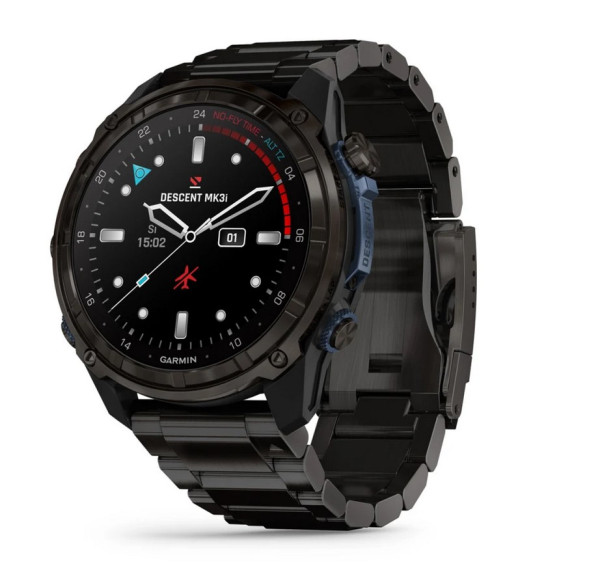 GARMIN DESCENT MK3I 51ММ CARBON GREY DLC ТИТАН С DLC ТИТАНОВА КАИШКА 010-02752-14