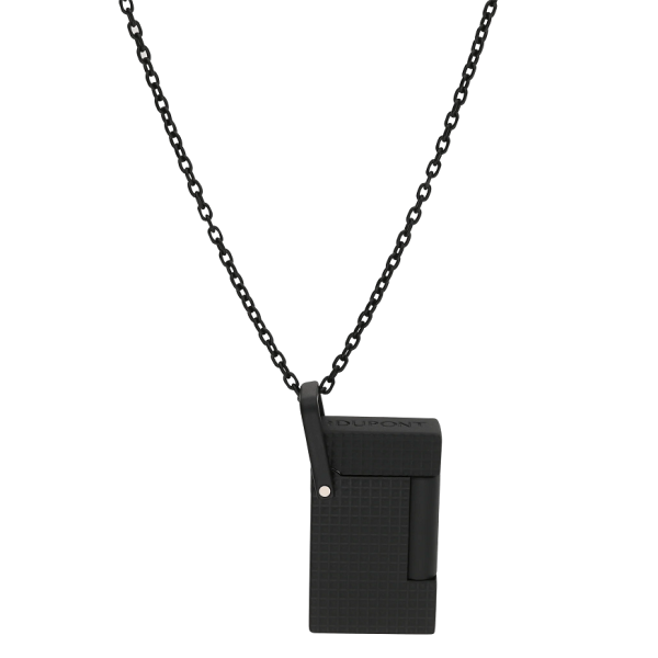 Запалка S.T.Dupont Lighter Necklace Diamond Head Black K27068CH