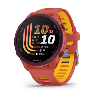 Forerunner® 170 - Music - Red Pink с Red Pink/Mango каишка