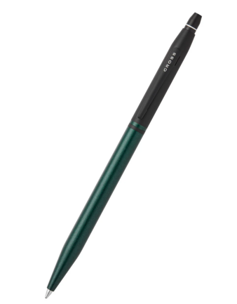 Химикалка Cross Click Tuxedo - Satin Metallic Green With Black