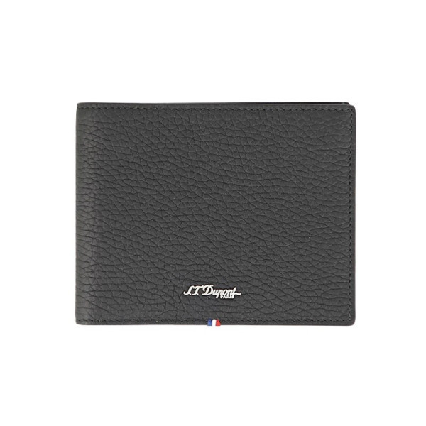 Портфейл S.T.Dupont NEO CAPSULE GRAINED 6cc WALLET Black & navy blue 180342