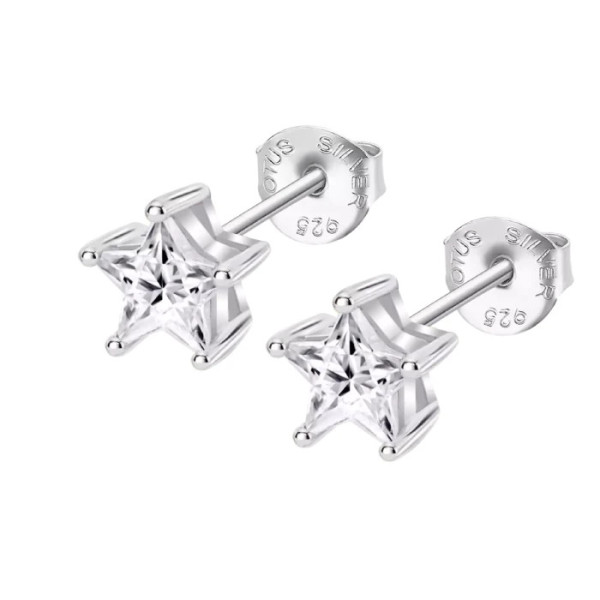 LOTUS SILVER SILVER EARRINGS LP3834-4/1
