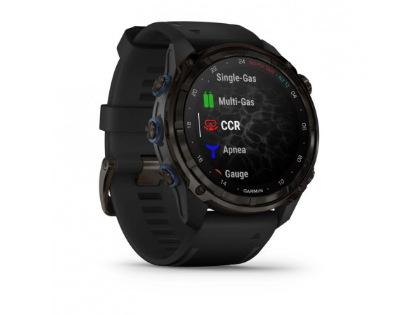 GARMIN DESCENT MK3I 51ММ CARBON GREY DLC ТИТАН С ЧЕРНА СИЛИКОНОВА КАИШКA 010-02752-11