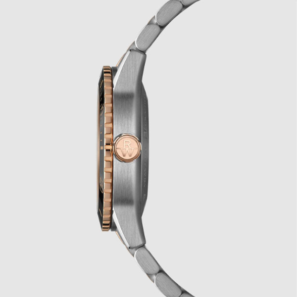 Raymond Weil Freelancer 2755-S51-97001 с черен керамичен безел и сив циферблат