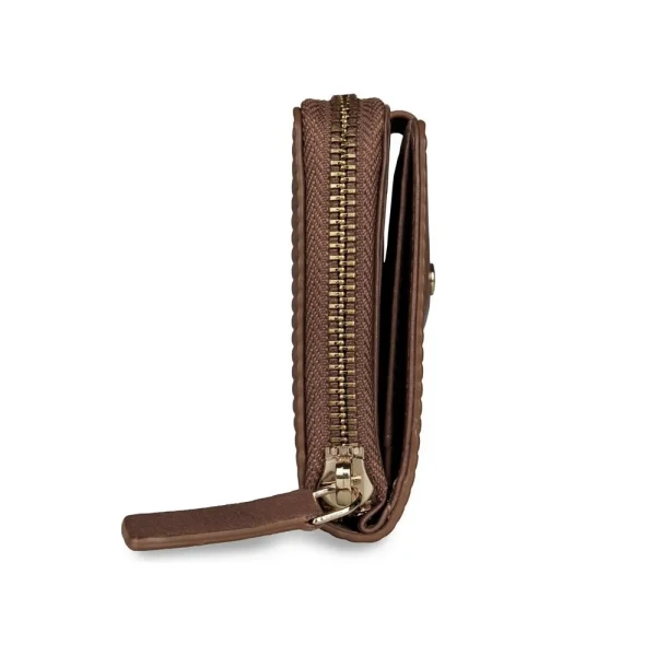 Дамски портфейл Bugatti - Noemi S, RFID защита, кафяв