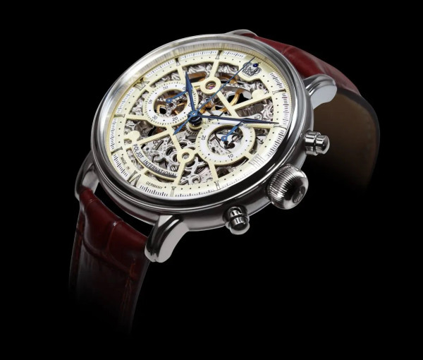 POLJOT INTERNATIONAL CHRONOGRAPH NICOLAI II SKELETON 43MM LIMITED EDITION 100PIECES 2901.194S012