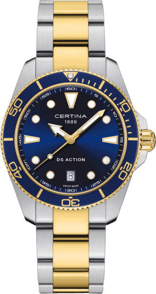 мъжки часовник Certina DS Action C048.410.22.041.00 син циферблат