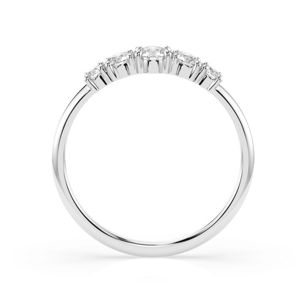 Cara пръстен с диаманти 0.15+0.27 ct – ЗЛАТНО БИЖУ 14К K101-10128W/14K