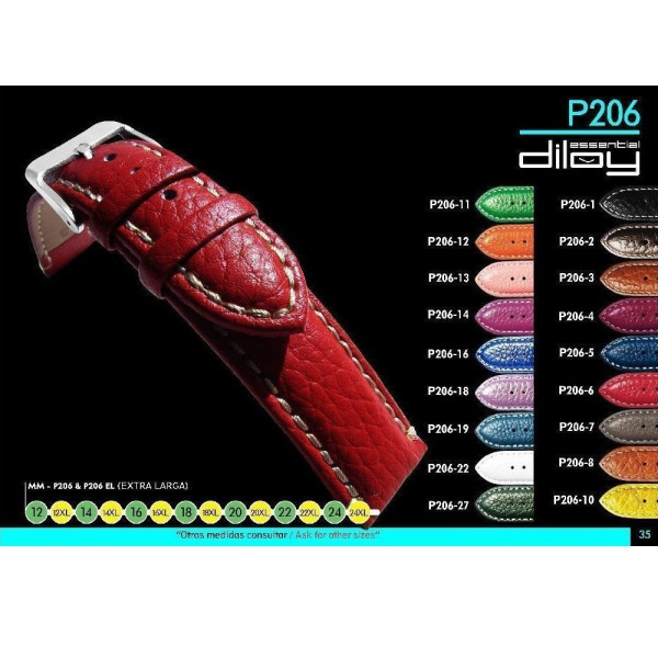 Кожена каишка Diloy CPP206EL
