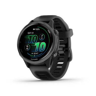 Forerunner® 570 - 42мм - Forerunner® 570 - 42мм - Slate Grey Aluminium с Translucent Black/Black каишка