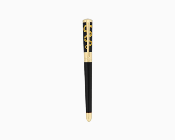 РОЛЕР S.T.DUPONT LIBERTÉ “HIPPOCRATE” / BLACK LACQUER AND GOLD 462676