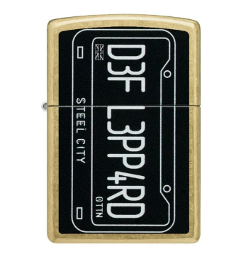 Запалка Zippo - Def Leppard, Steel City Design