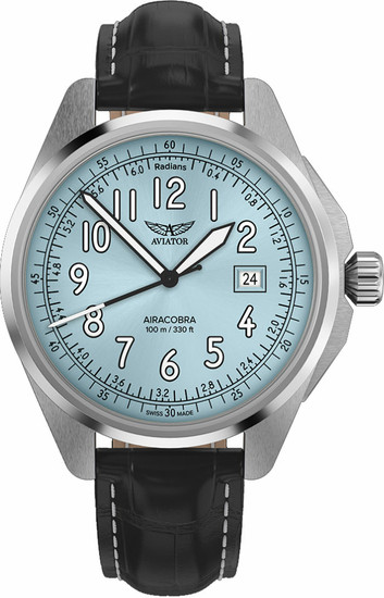 ЧАСОВНИК AVIATOR AIRACOBRA TYPE A 42.8MM V.1.38.0.328.4
