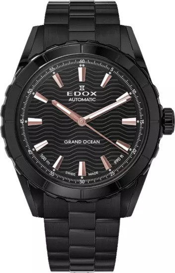 ЧАСОВНИК EDOX GRAND OCEAN AUTOMATIC 40 ММ 80140-37NM-NIR