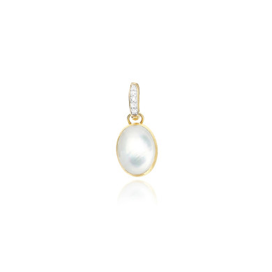 NANIS "BOULES" small  ВИСУЛКА ДИМАМАНТИ, СЕДЕФ И ПЛАНИНСКИ КРИСТАЛ PS25-609