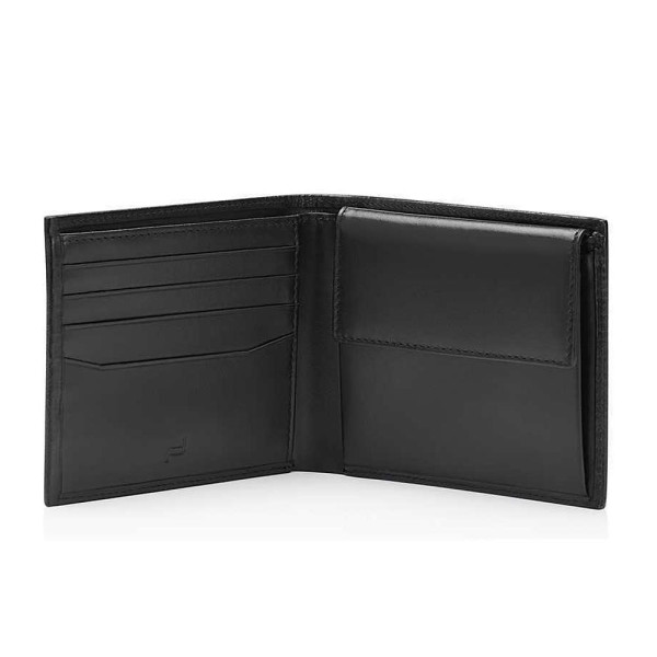 Портфейл Porsche Design, монетник, 4 отделения, черен OBE09903.001