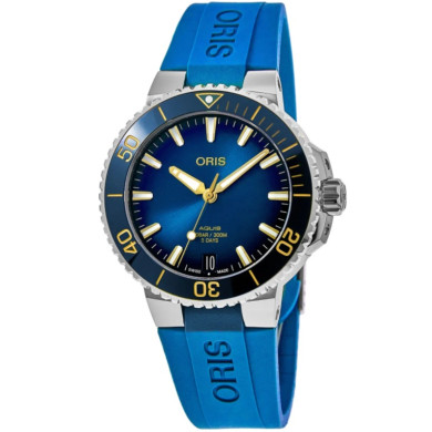 ЧАСОВНИК ORIS AQUIS DATE CALIBRE 400 41.5MM  400 7769 4125-07 4 22 75FC