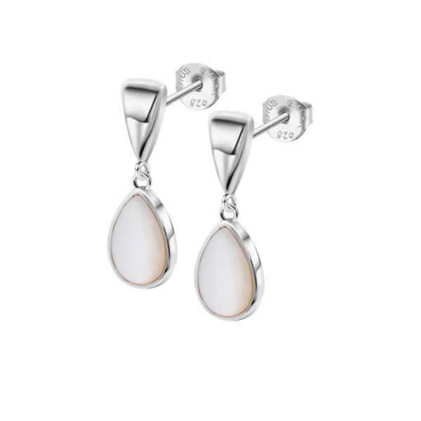 LOTUS SILVER SILVER EARRINGS LP3795-4/1