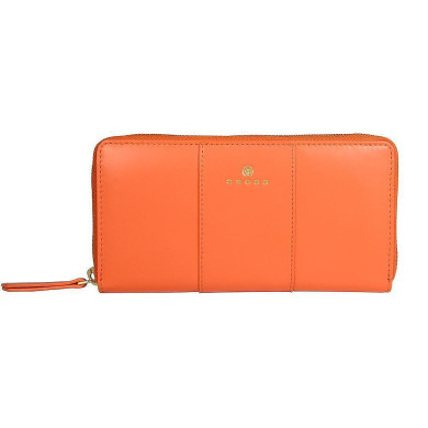 Дамски портфейл Cross Kelly Wall, с цип, orange