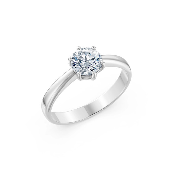 Cara пръстен с диамант 1.00 ct GIA сертификат – ЗЛАТНО БИЖУ 14К K101-10151W(6.5)/14K