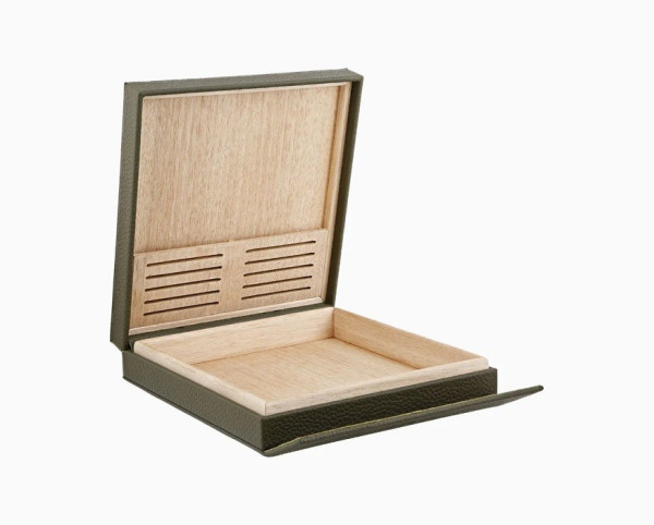 Кутия за пури S.T.Dupont KHAKI TRAVEL CIGAR HUMIDOR 1356
