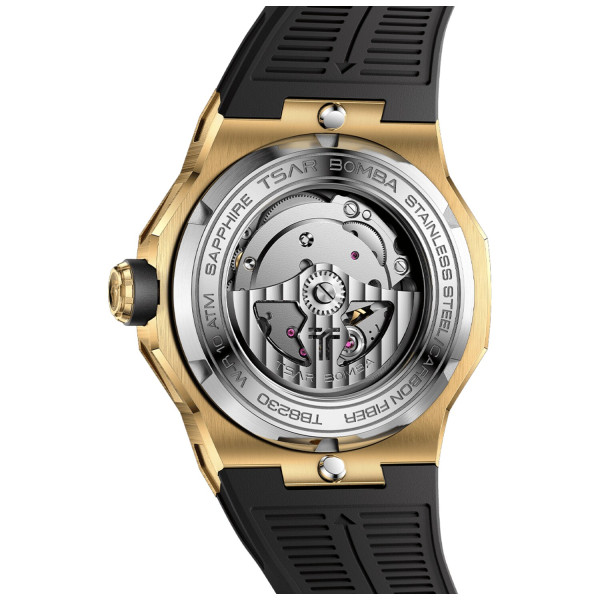 TSAR BOMBA Electron-Carbon-X II Carbon Fiber Gold Black TB8230-04