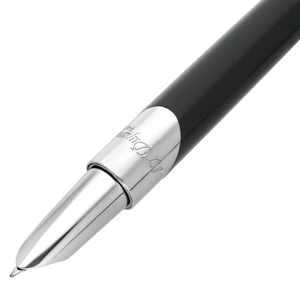 Fountain pen S.T.DUPONT Defi Millenium Silver And Black 400706