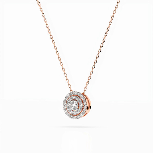 Cara колие с диаманти 0.09+0.15 ct – ЗЛАТНО БИЖУ 14К K104-10043R/14K
