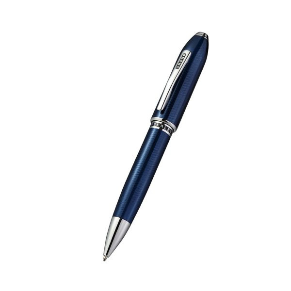 Химикалка Cross Peerless Cobalt Blue with Polished Chrome Appointments