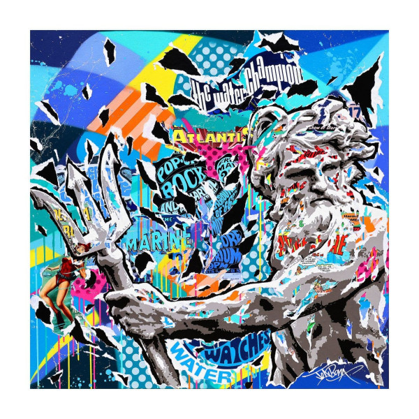 ЧАСОВНИК EDOX NEPTUNIAN POP NEPTUNIAN AUTOMATIC LIMITED EDITION 42 ММ 80141-37NM-BONA