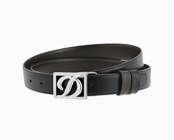 Колан S.T.Dupont Palladium D Logo Belt - 30 mm 9580120