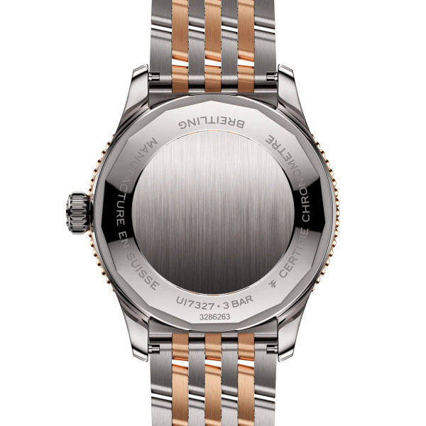 Дамски часовник Breitling U17327211A1U1 от стомана и 18К розово злато – classicwatches.bg