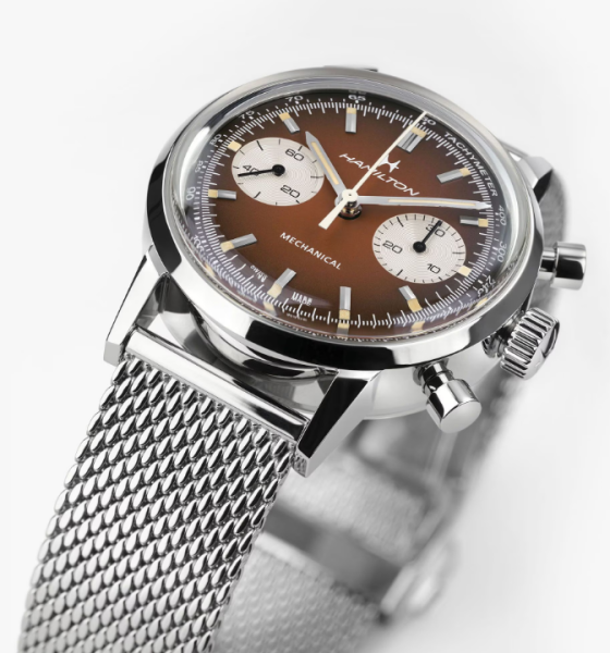 ЧАСОВНИК HAMILTON AMERICAN CLASSIC INTRA-MATIC CHRONOGRAPH H 40 ММ H38429591