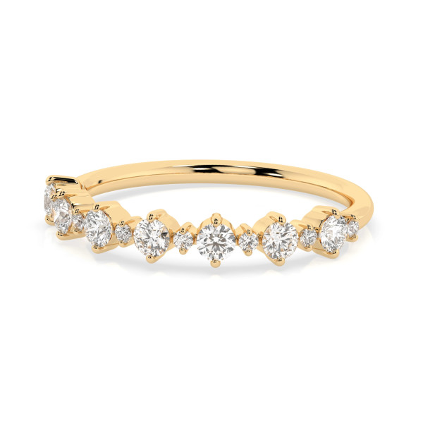 Cara пръстен с диаманти 0.42+0.08 ct – ЗЛАТНО БИЖУ 14К K101-10147Y/14K