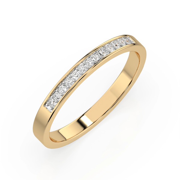 Cara пръстен с диаманти 0.04+0.07 ct – ЗЛАТНО БИЖУ 14К K101-10065Y/14K