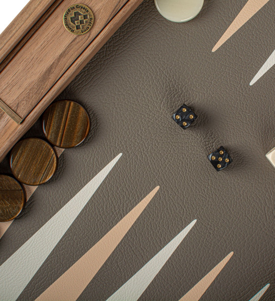 BACKGAMMON FOR GAME MANOPOULOS - CROCODILE TOTE LEATHERETTE, 60 X 48 CM, ECO LEATHER