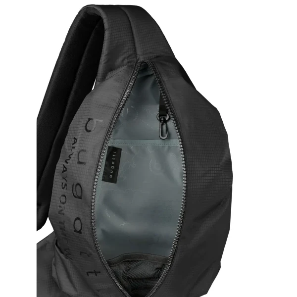 Раница Bugatti - Letter's Crossbody Backpack, черна
