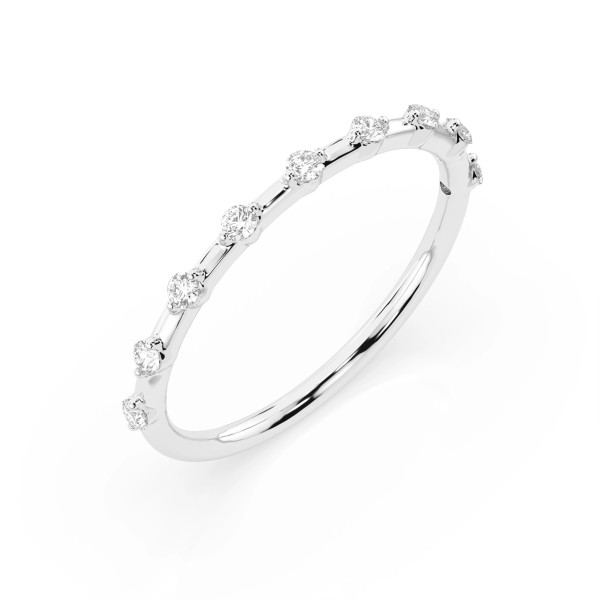 Cara пръстен с диаманти 0.18 ct – ЗЛАТНО БИЖУ 14К K101-10145W/14K